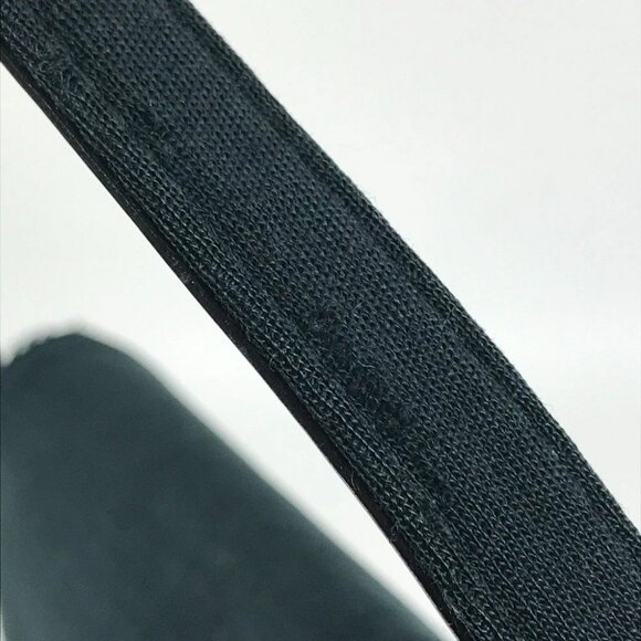 CHANEL CC CC Mark bag flap Shoulder Bag Jersey Black/Dark GreenBased - Picture 10 of 15